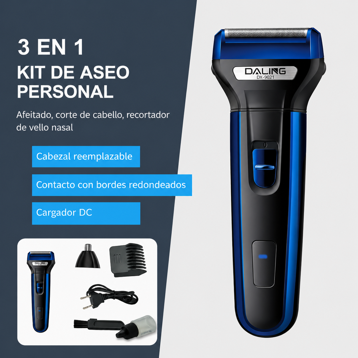 Afeitadora Inalámbrica Profesional - Daling™