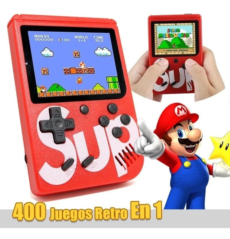 Mini Consola GAMEBOX SUPREME 400 EN 1